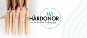 Illustrasjonsbilde for kampanjen BLI #HÅRDONOR